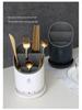 Multifunctional Kitchen Chopstick and Cutlery Holder with Drainer