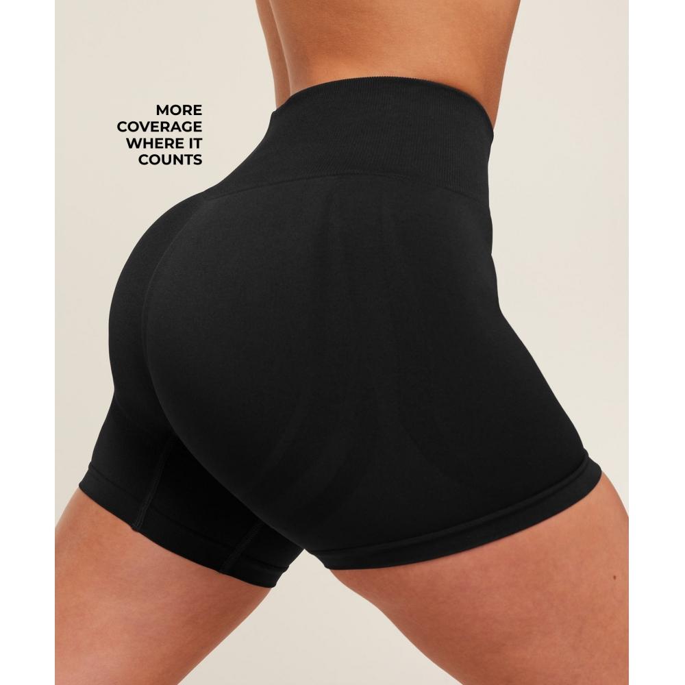 Gymshark Alltags nahtlose Shorts 2.0 Gs Schwarz B6b3f Bb2j