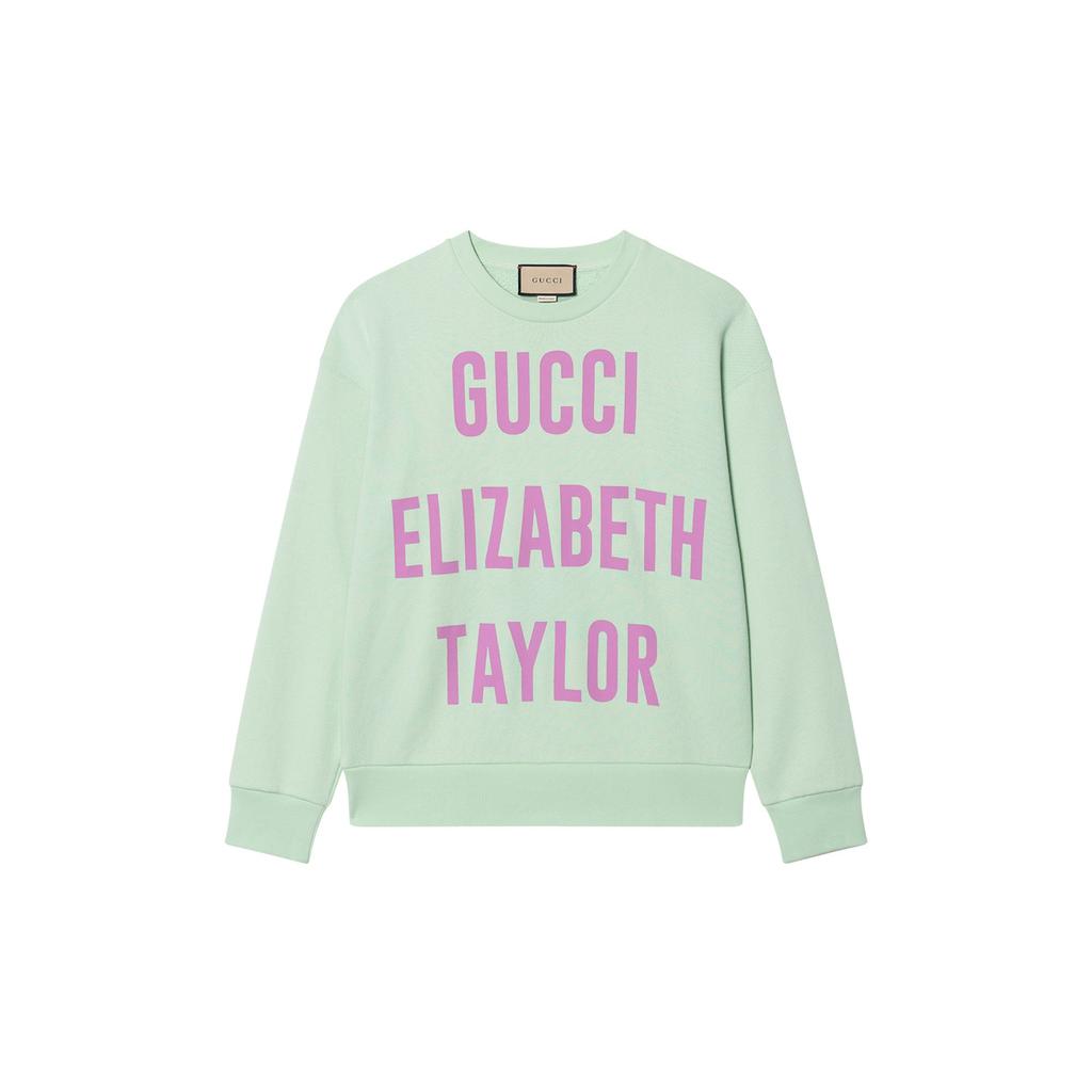 Gucci Elizabeth Taylor Sweatshirt Green 688219-XJEF9-3176