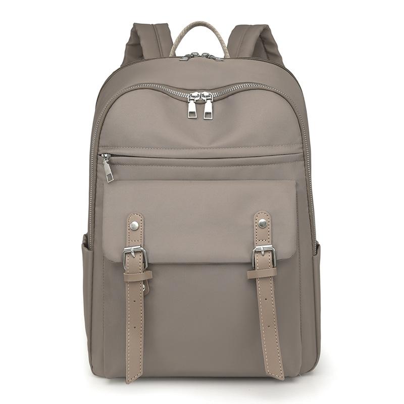 

New Fashion Backpack Annual Trend Student Computer Bag Women s 14-inch Women s Business Large Capacity School Bag хаки