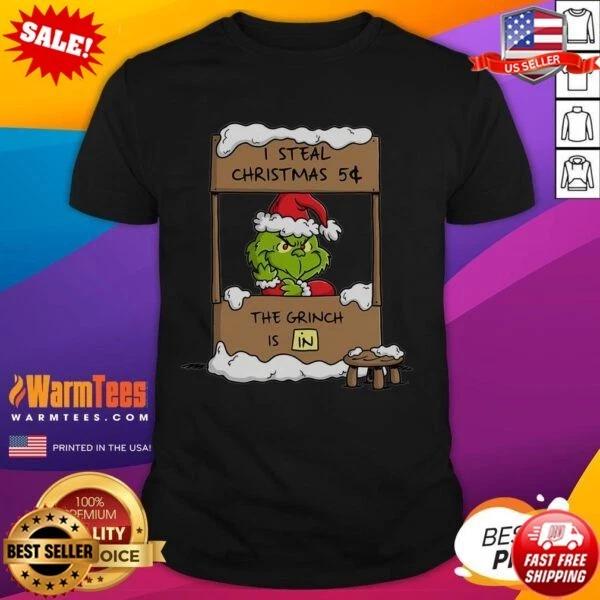 The Grinch I Steal Christmas T-Shirt, Grinch Christmas Gifts S-5XL M