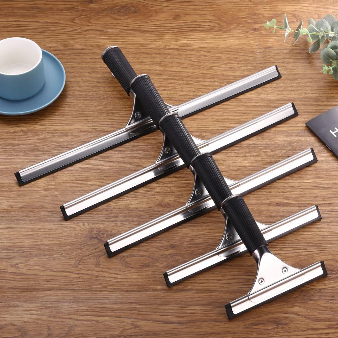 

Jiexingsheng Скребок для стекла и пола из нержавеющей стали с бесплатной доставкой Black 35CM