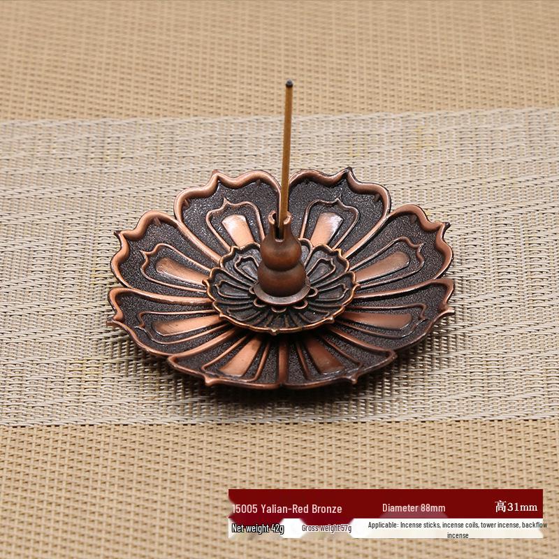 Dual-Use Japanese Ceramic Incense Burner: Club Incense Holder & Backflow Tower Tray
