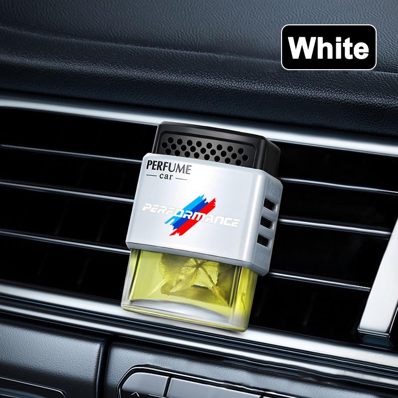 QXFA9 Car Air Freshener Smell Vent Perfume Flavoring Auto Interior Accessories For BMW 50th 1 3 5 7 Series X1 X3 X4 X5 X6 F10 F20 F30
