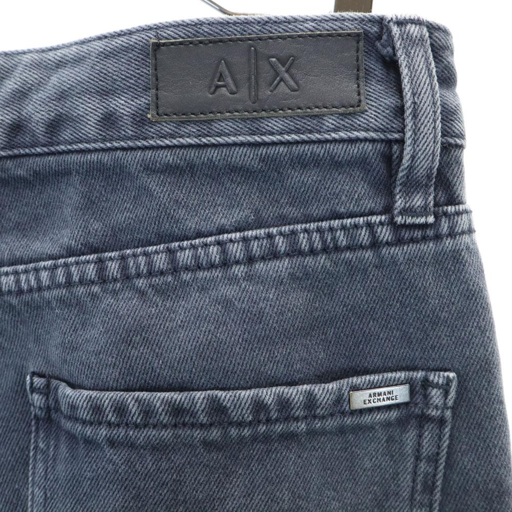 Armani Exchange Pantaloni denim slim 25 Gri Femei Second-hand