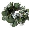American Spring Simulation Wreath Candle Wreath Eucalyptus Wreath Eucalyptus Leaf Wreath Dining Table Money Leaf Wreath