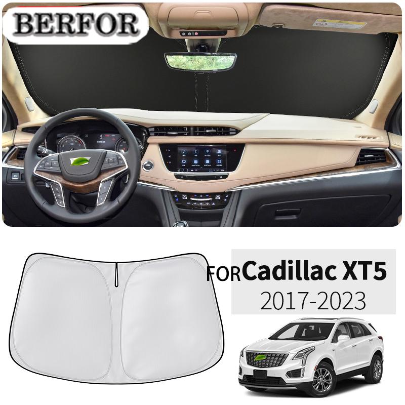 For Cadillac XT5 2017-2023 Car Styling Nano-Insulat Windshield Sunshade Front Window Sun Shade Visor Auto Interior Accessories