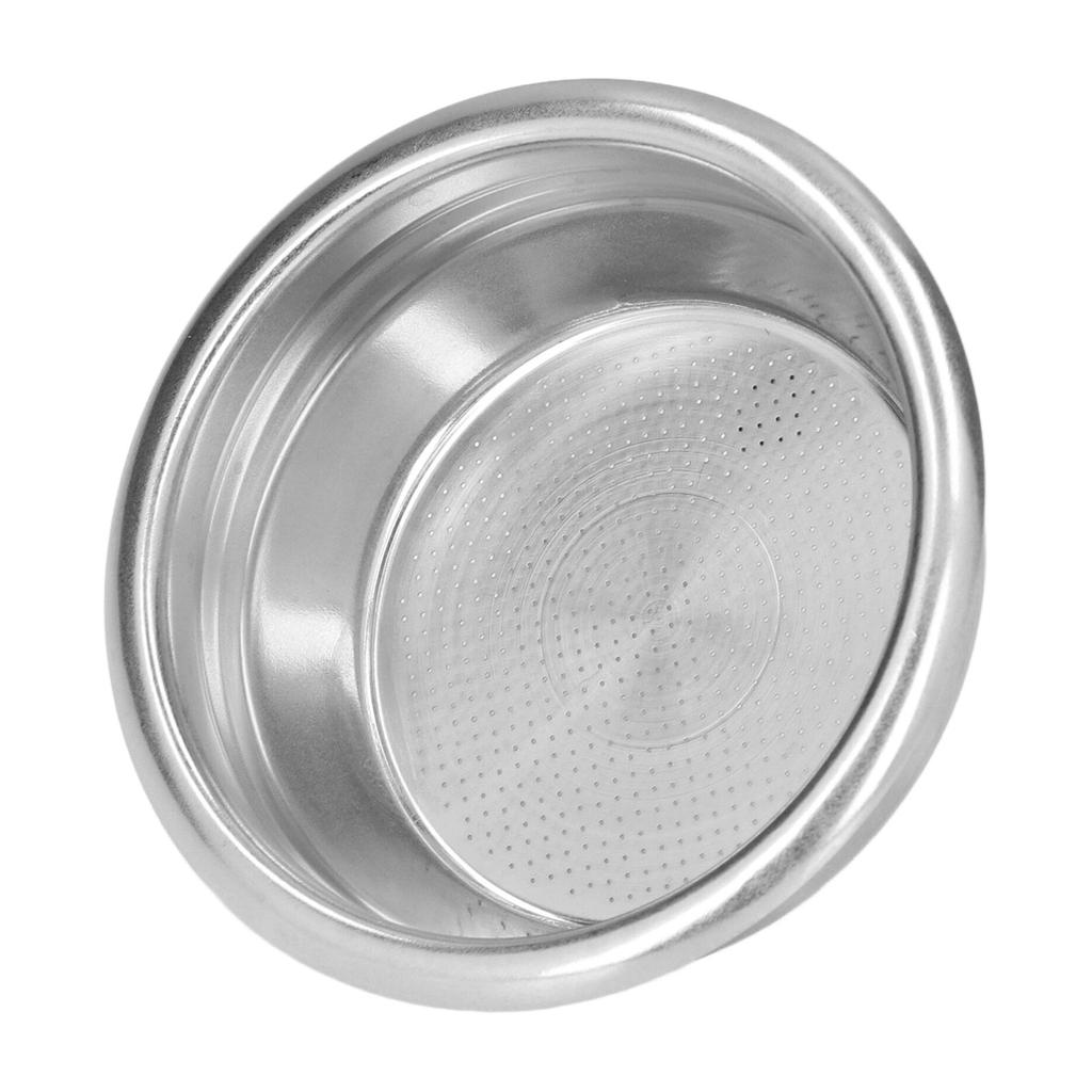 58mm 2 Koppar Kaffefilterkorg Skål Rostfritt Stål Portafilterbehållare för Halvautomatisk
