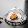 Naijiang High-Footed Glass Serving Plate with PC Lid