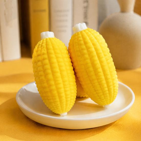 Sensory Squeeze Toys Fake Pineapple Bread Toy Stress Relief Realistic Corn Simulated Mango Desk Toy Soft Office Fidget Decompression