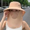 Sun Hat For Women Uv Protective Wide Brim Summer Hat Shawl Neck Protection Breathable Fishing Hats For Outdoor Sports