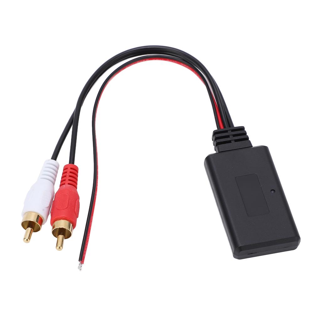 Car Radio 2 RCA Bluetooth 5.0 Adapter Wireless AUX Audio Cable Replacement for Kenwood for Clarion