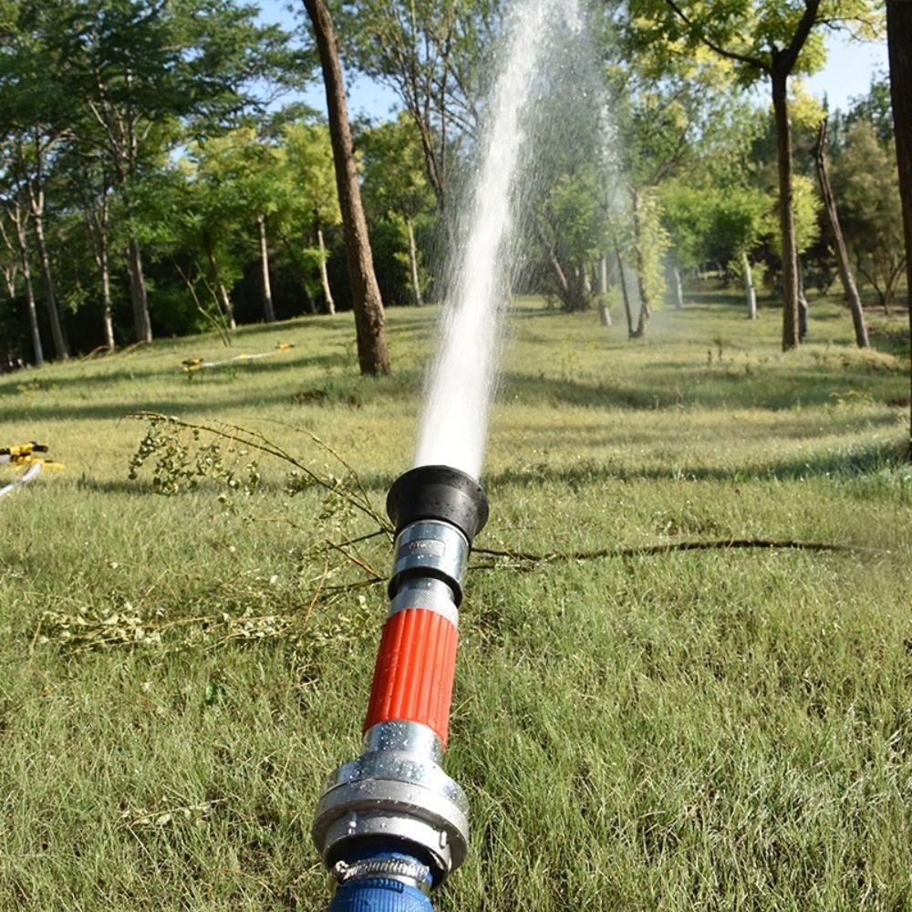 New Aluminium Spray Water Gun High Pressure Adjustable Hose Nozzle Multifunctional 2/2.5 Inch Water Gun Head Car