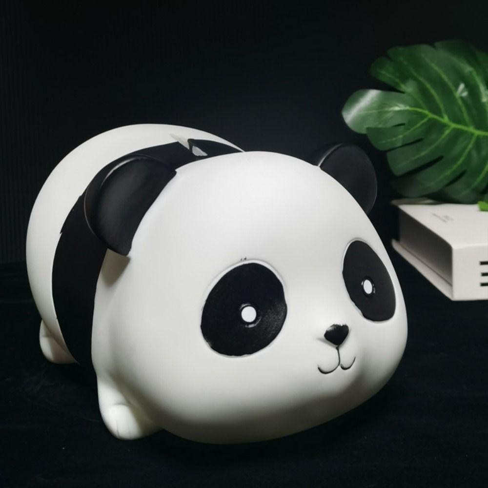 Modell Panda Spardose Große Kapazität Kinderspardose Panda Geldspardose Schlafzimmer Arbeitszimmer Kommode