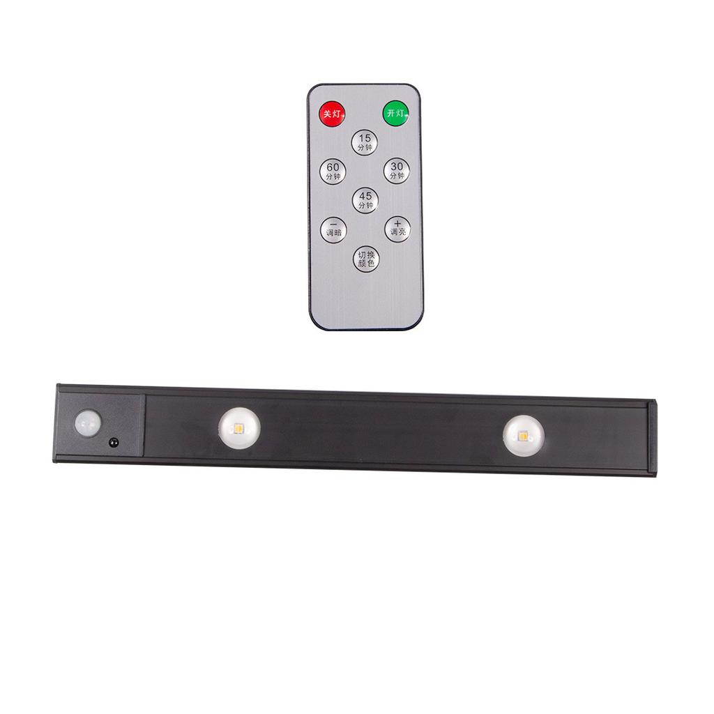 Inteligentny bezprzewodowy pilot zdalnego sterowania Czujnik szafy Światło Czujnik ruchu USB Akumulator Ultracienkie światło nocne