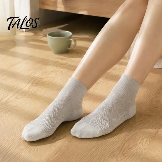 Performance Footwear Accessories Crew Socks for Men, Thin Breathable Athletic with Honeycomb Mesh Quick Dry Sports Moisture Wicking And Cooling, Solid