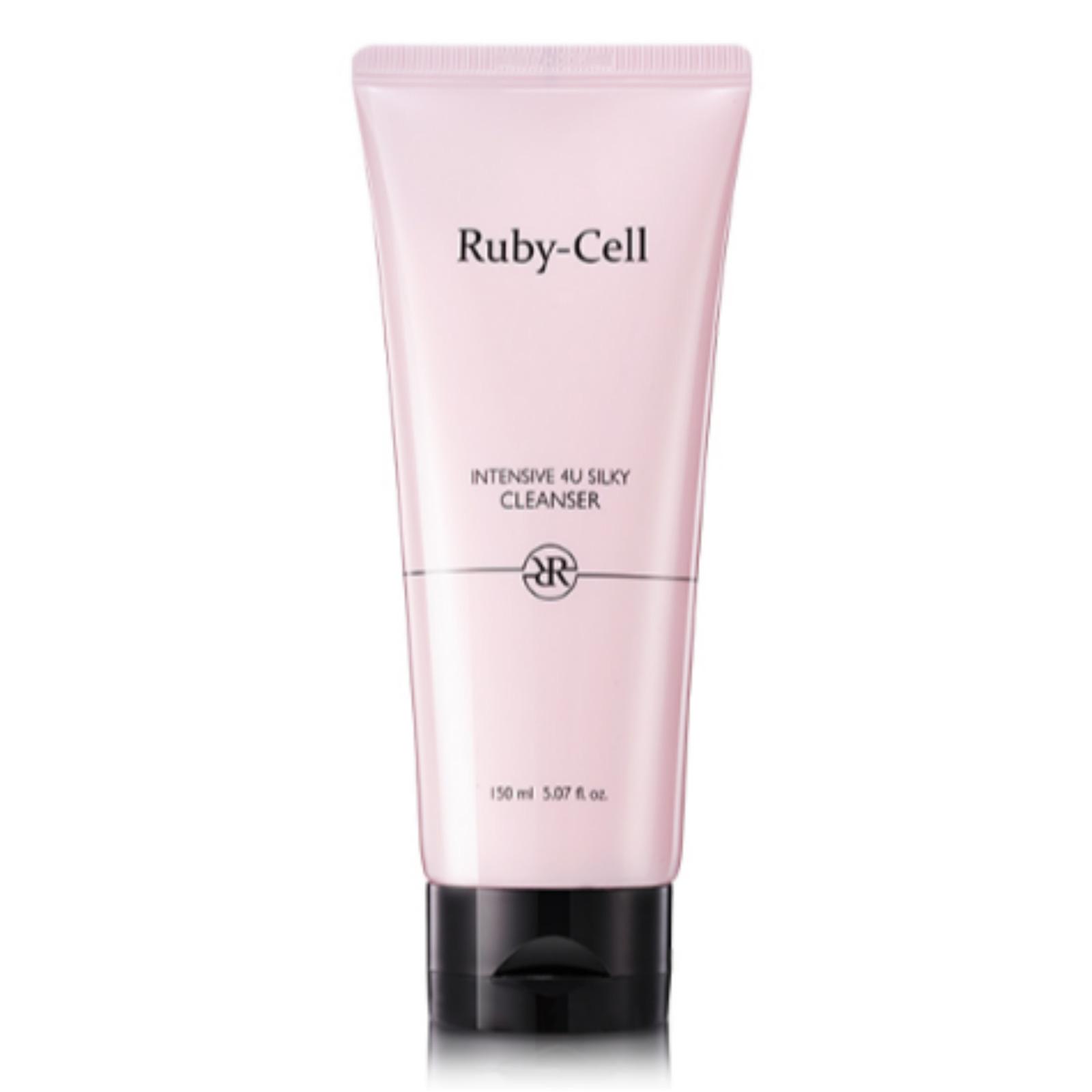 [RUBY-CELL] Rubycell Intensive 4U Silky Cleanser 150ml Mild Cleansing Moisturizing Foam Cleanser