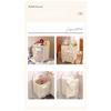 Foldable, Hollow, Breathable, Wall-mountable, No-drill Household Laundry Basket