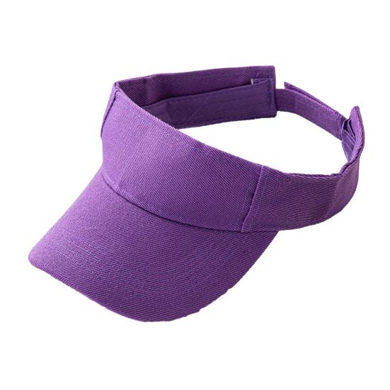 Summer Sun Hat, Adjustable Rear Elastic Band Outdoor Sports Hat, Hollow-Top Curved Brim Hat for Running Hiking
