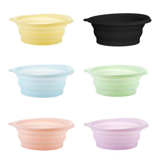 Face Ice Bath Bowl Collapsible Silicone Face Skincare Bowl with Built-in