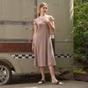 Lipbbam Long Dress Creola Diffree Artwork Pattern Ldm49bg01
