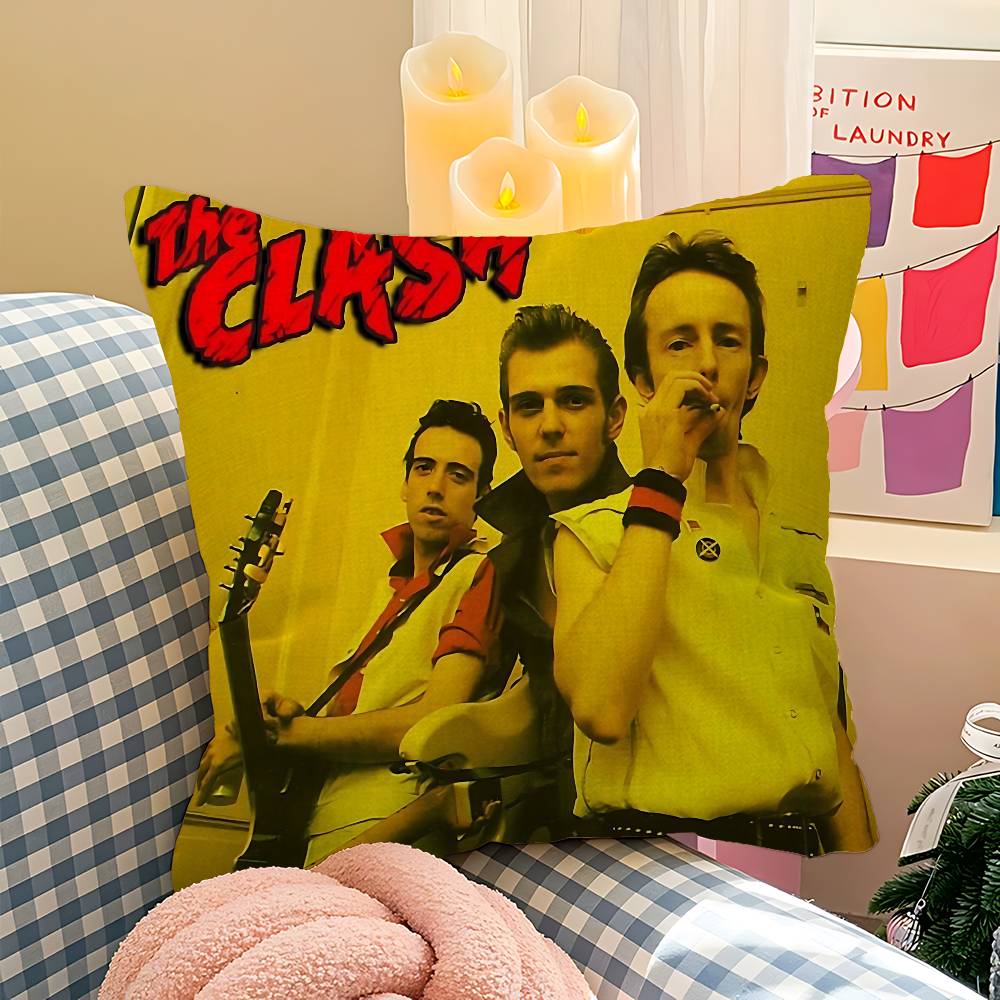 The C-Clash Band Cushion Cover Decorative Pillow Sofa Home Decor Case Pillow Cases