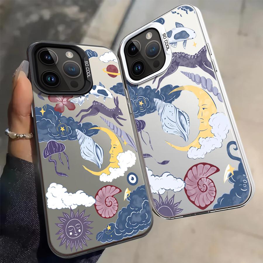 Strange Patterns Case for iPhone 17 Pro Max 15 Plus 13 Pro 12 11 Air 14 XR 16 XS Back Phone Cover