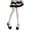 Pure Desire White Stockings Schoolgirl Lolita Socks Girl Milk White Soft Sister Pantyhose Anti-hook Ins Summer