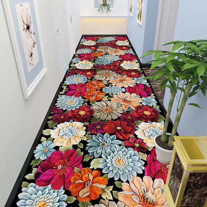 3D Fun Adventure Corridor Mat Bedroom Kitchen Rugs Kids Room Decorative Play Mat Area Rug Pastoral Carpets for Living Room