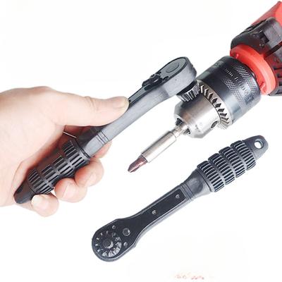 1 chiave a cricchetto per mandrino elettrico manuale, veloce e a risparmio di manodopera, mandrino girevole per trapano elettrico manuale, trapano per aeromobili