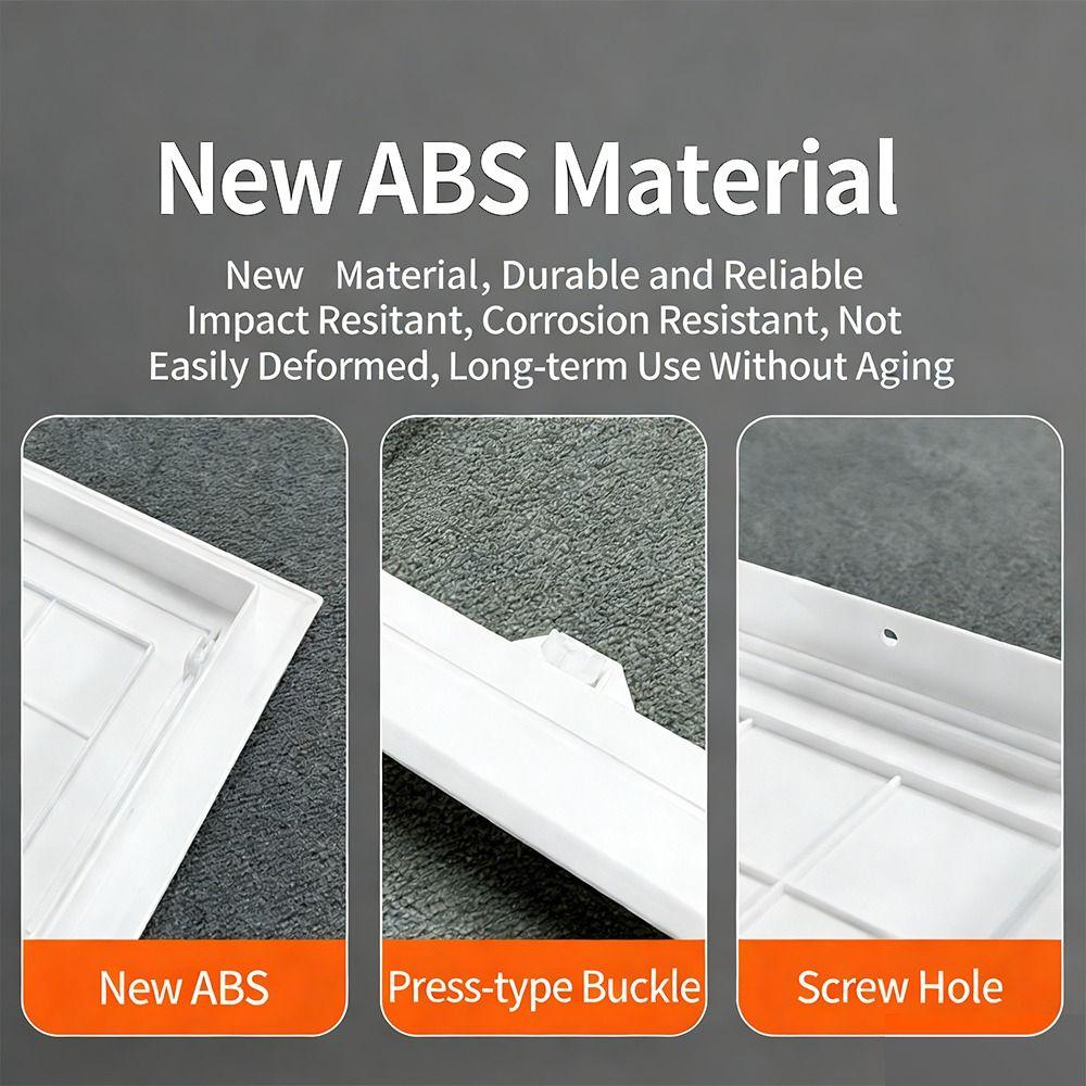 Plastikowa Klapka Otwierana Płyta Pokrywająca Typu Dociskanego Otwór Rewizyjny Drzwiczki Dostępu na Zawiasach Drzwi Ściana Sufit