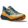 HOKA One One Stinson 7 Bekväma Mångsidiga Slitstarka Låga Löparskor Herr sneakers Grön Orange Gul 1141530-MWL