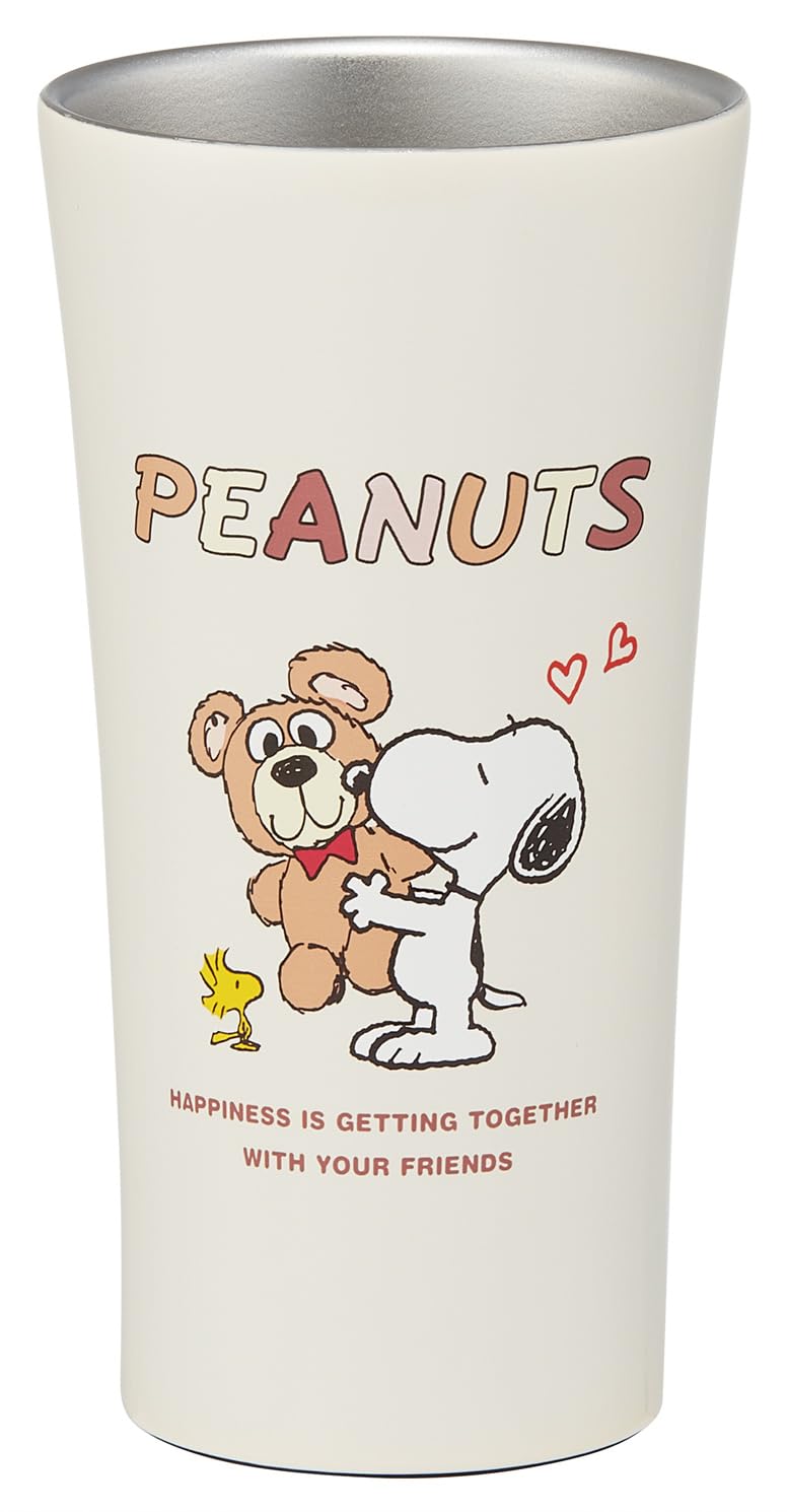 

Skater Stainless Steel Snoopy and Bear Tumbler, 400ml, Insulated, Design, STB4N-A