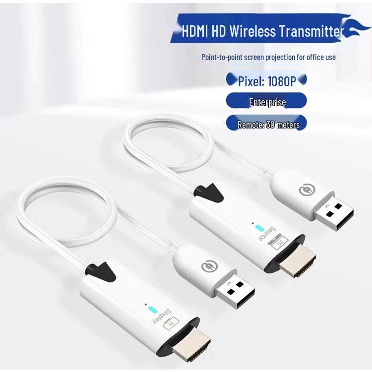 Transmițător HDMI Wireless 1080P și Dispozitiv de Oglindire a Ecranului, Rază 50M