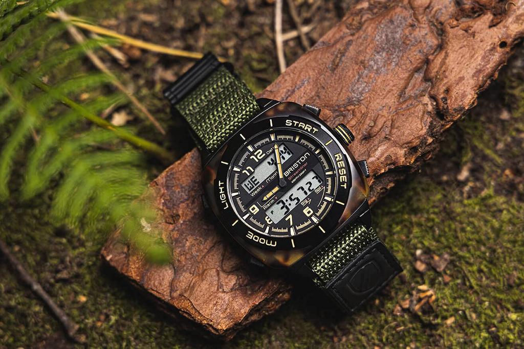 Briston STREAMLINER Acetat KHAKI Streamline Streamline Adventure Khaki Grün Armee ADVENTURE/Uhr -