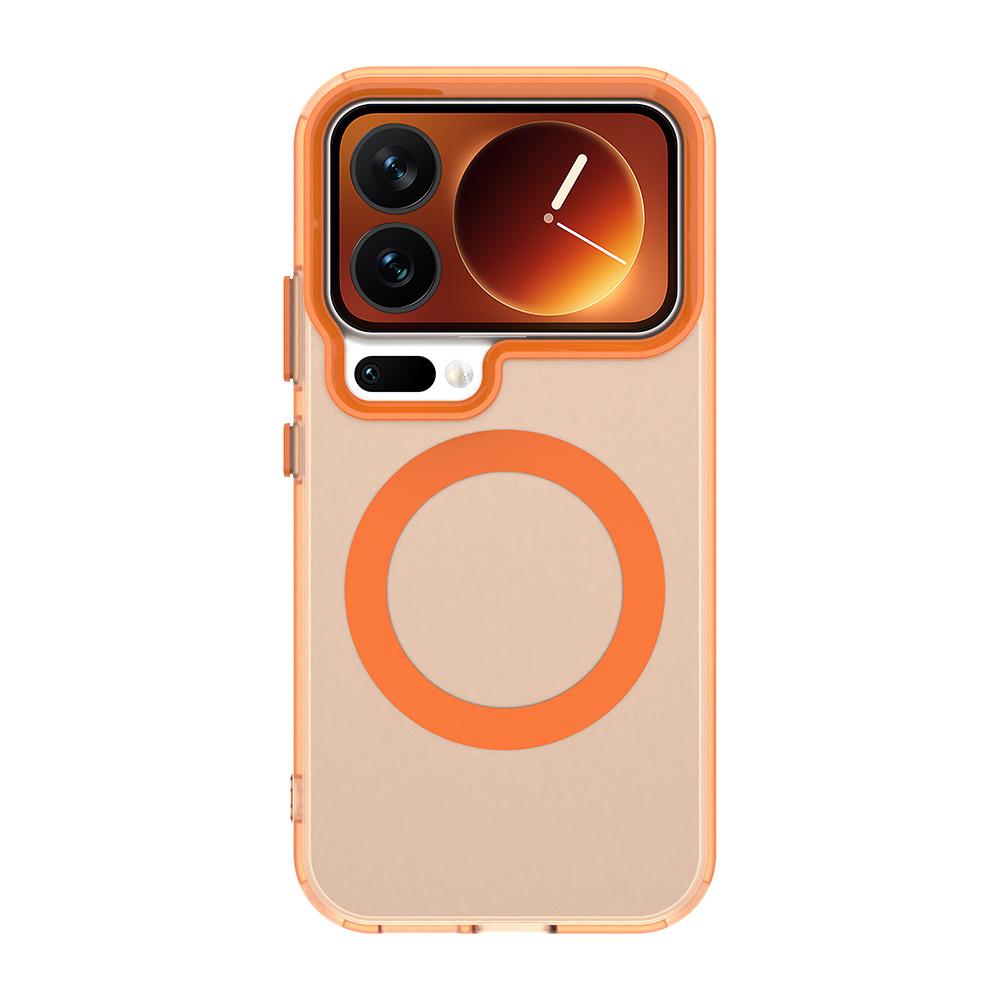 Applicable To Xiaomi 17ProMax Candy Magnetic Mobile Phone Case Xiaomi 15Pro Matte Xiaomi 14TPro Protective Case