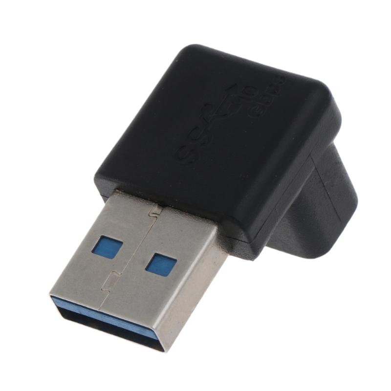 Neuer 90-Grad-USB-3.0-A-Stecker auf Buchse rechtwinkliger Adapteranschluss USB-Stecker für Laptop/PC-Computer