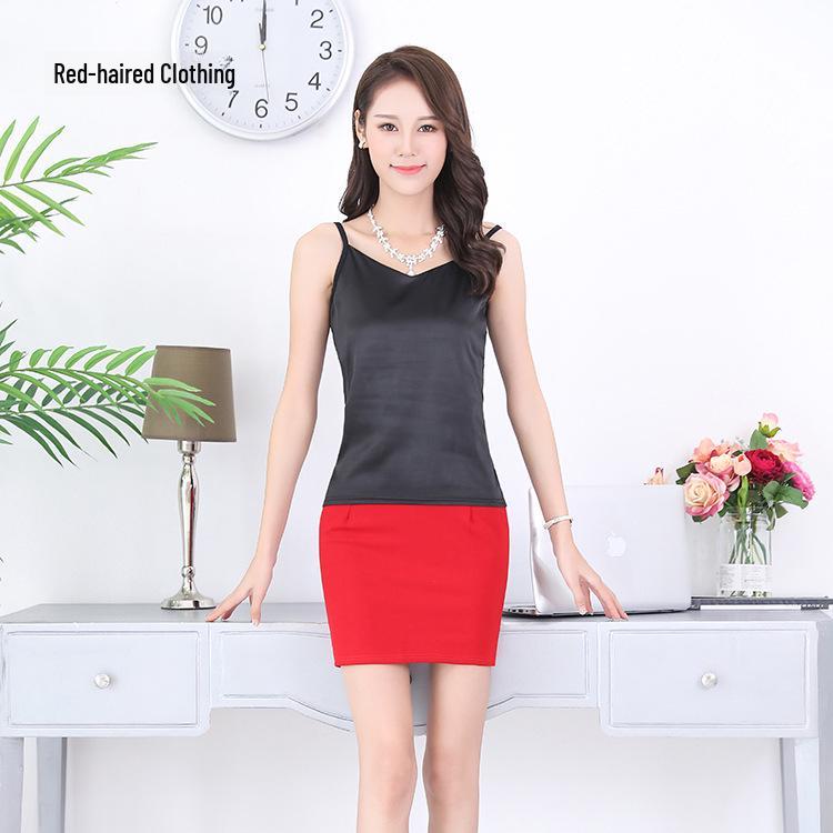 Women's Silk Camisole Tops – Slimming Professional and Sexy Outerwear