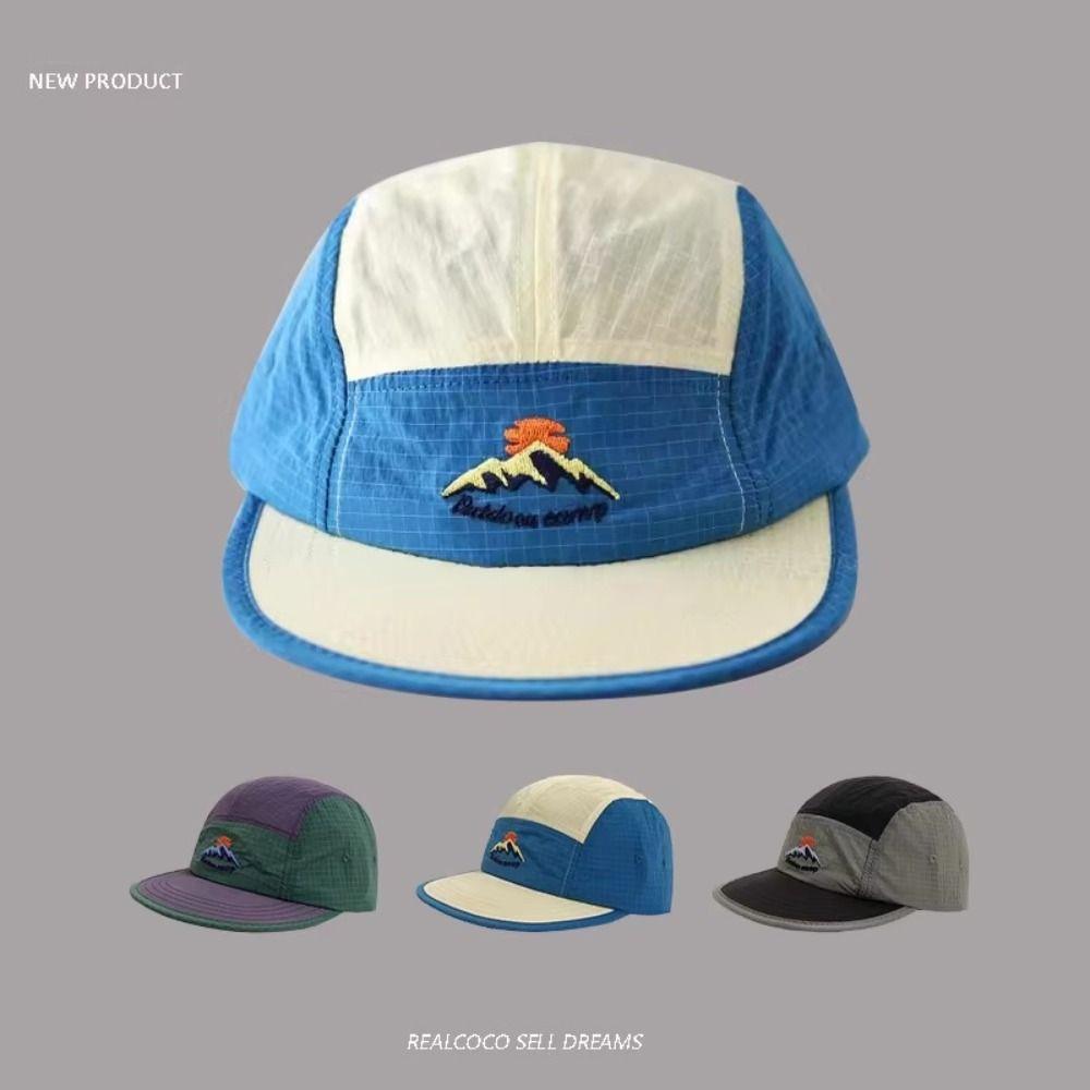 Quick-drying Baseball Cap Color Matching Hiking Camping Hat Men's Summer Hats  Men Women