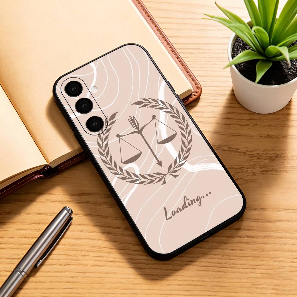 

ART Law Lawyer Judge Justice Phone Case Black Silicone Soft For Samsung Galaxy A73,A72,A71,A70,A53,A52,A51 Samsung a52
