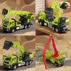 Construction Vehicle Toy Set With Alloy Material And Inertia Drive For Kids Age 3