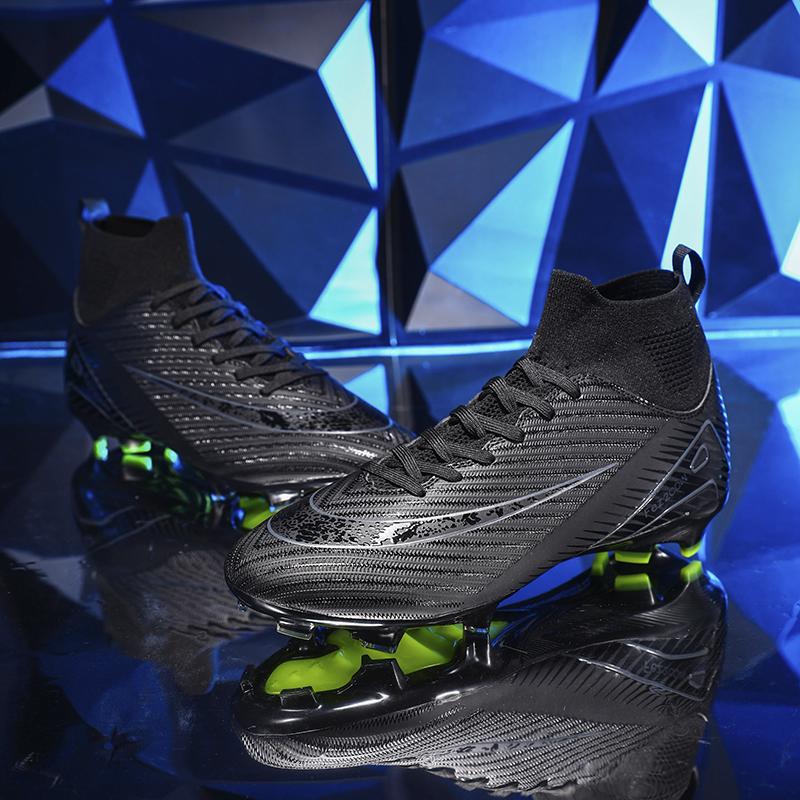 2025 New KELME Soccer Shoes Men's Holy Grail 1.5 Kangaroo Leather TF Adult Match Shredded Spikes Professional Training Human Gra