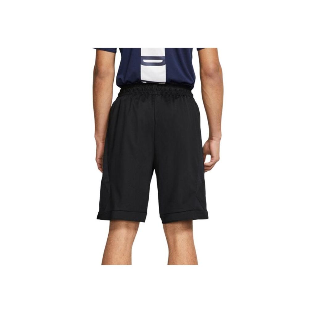 Air Jordan Side Logo Solid Color Basketball Shorts Men Bottoms Black AJ1115-010