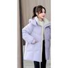 New Hooded Down-padded Jacket for Women, Mid-length Winter Loose Thickened Bread Coat, Cotton-padded Jacket
