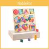 Wooden Shape Puzzle For Toddlers With Geometric Blocks And Cognitive Development Toy For Early Learning