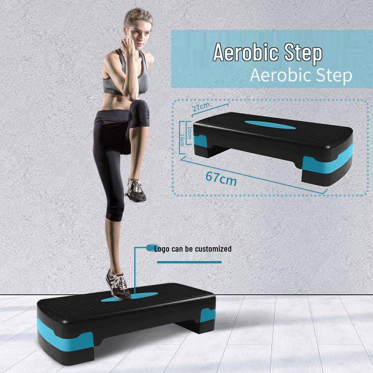 Adjustable Plastic Aerobic Fitness Step Board for Children's Dance & Exercise