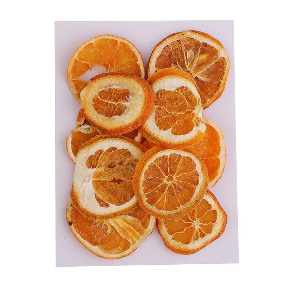 Getrocknete Orangenscheiben Bastelmaterial Dekorative Bastelartikel für DIY-Projekte und Foto-Requisiten