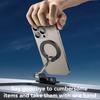 YESIDO C218 Compitable with Magsafe Car Phone Mount Stand Dual Axis Folding 360 Degree Rotating Magnetic Holder