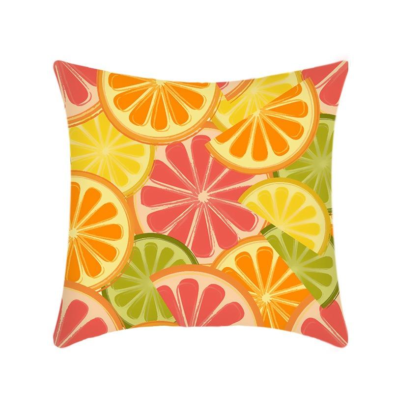 

Фруктовый лимон мороженое эскимо диван домашняя наволочка маленький свежий и сладкий стиль диванная наволочка 40x40cm