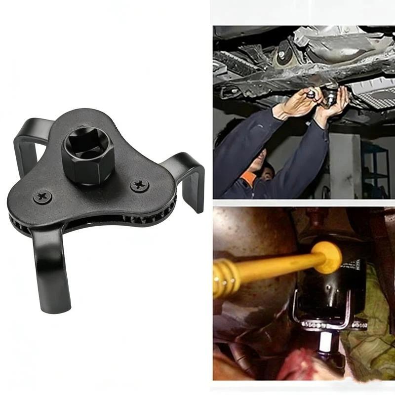 1Pcs Car Repair Tools Removal Tool Universal Oil Filter Wrench Adjustable Install Uninstall Removal Key Repairing Tool